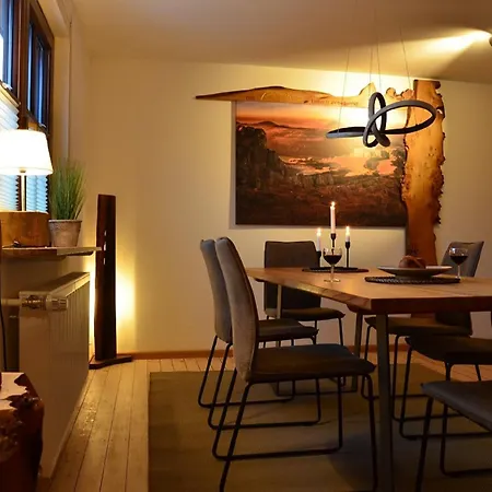 Vey'Nes Ferienhaus & Vey'Ne Ferienwohnung Ehrenberg  Extérieur photo